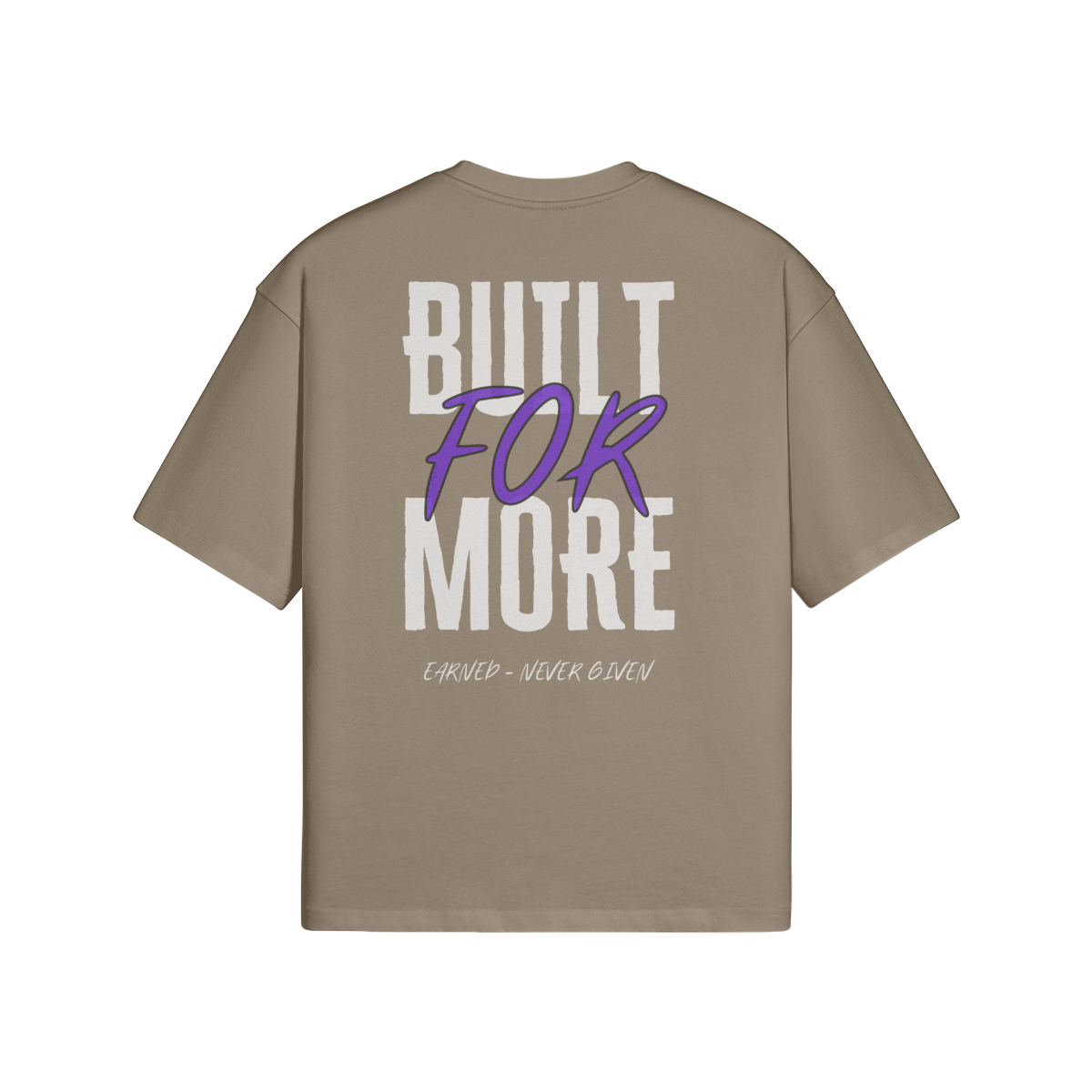 Oversized T-Shirt - Built for more