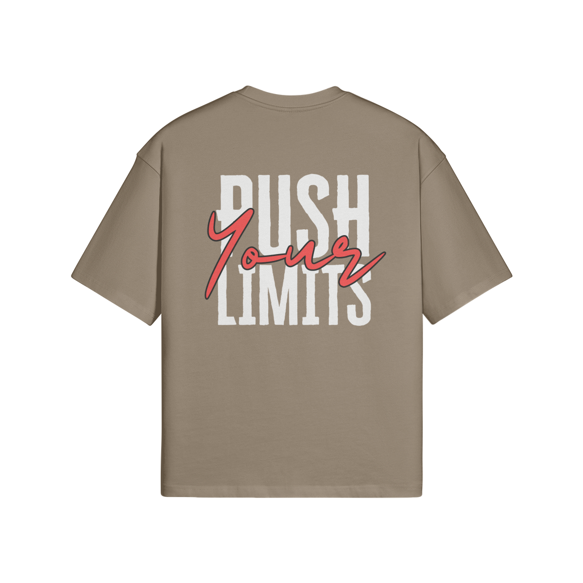 Oversized T-Shirt - Push Your Limits