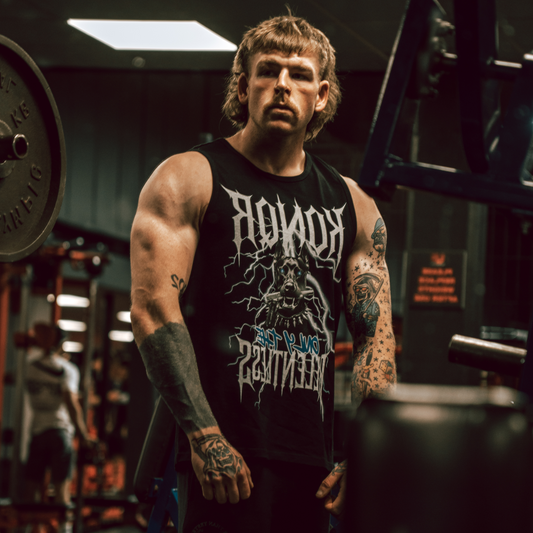 OVERSIZED TANK TOP - RELENTLESS