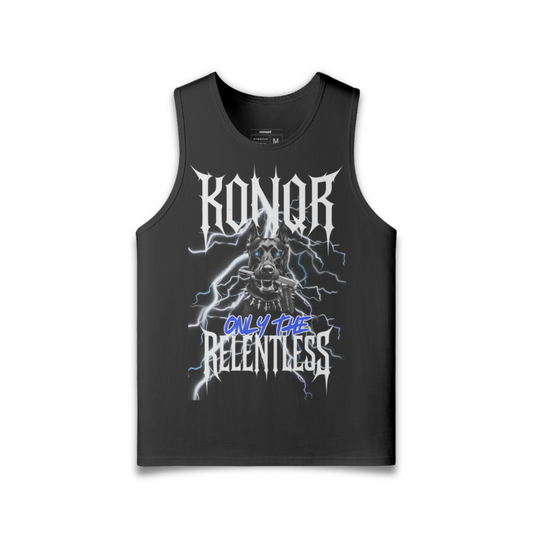 OVERSIZED TANK TOP - RELENTLESS